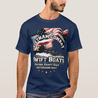 Camiseta BOAT SWIFT para Veteranos de Guerra de Vietnam