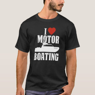 Camiseta Boater I Love Motor Boing