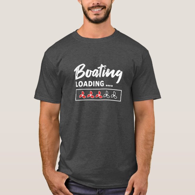 Camiseta Boating - Cargando...... (Anverso)