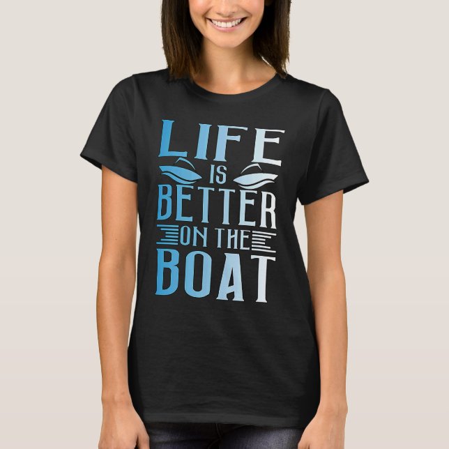 Camiseta Boating On The Boat (Anverso)