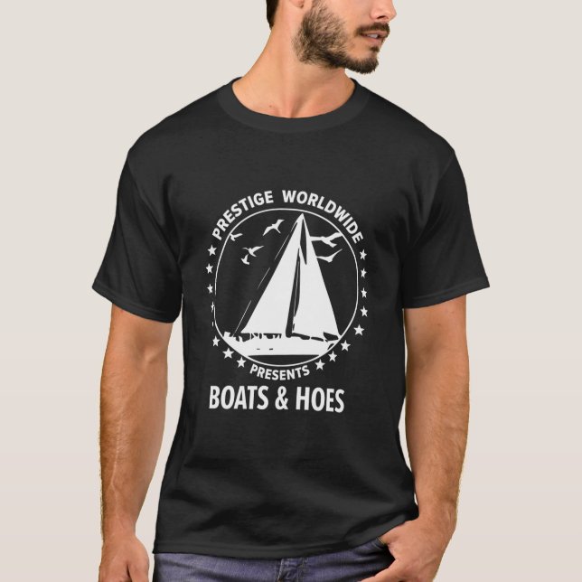 Camiseta Boats And Hoes Step Brothers (Anverso)