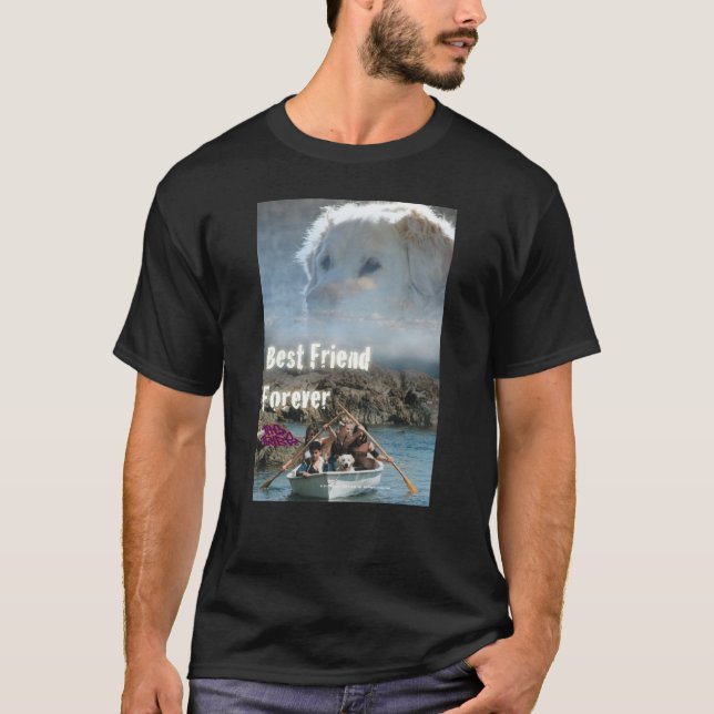 Camiseta Bob el perro - mejor amigo para siempre (Anverso)