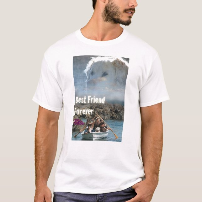 Camiseta Bob el perro - mejor amigo para siempre (Anverso)