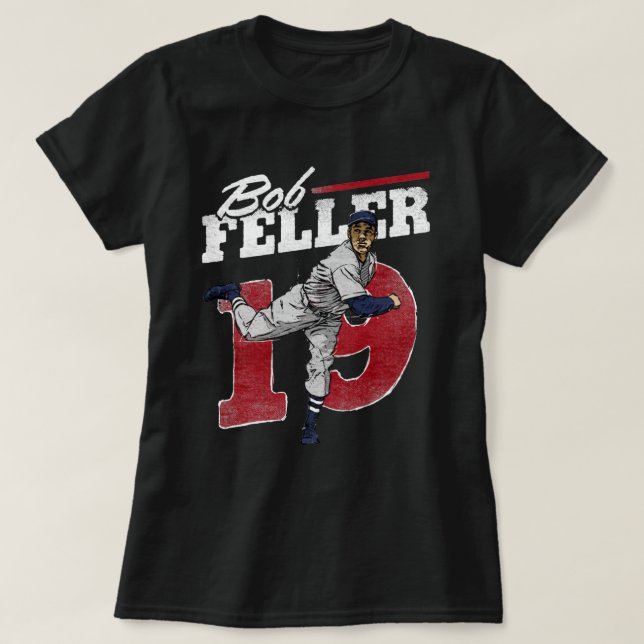 Camiseta Bob Feller Retro (Diseño del anverso)