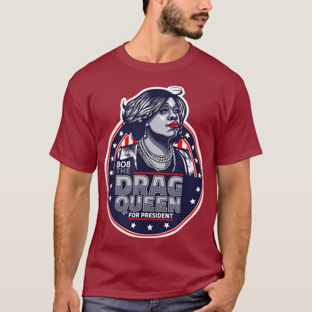 Camiseta Bob la Reina de la travesía para presidente - Dive (Anverso)