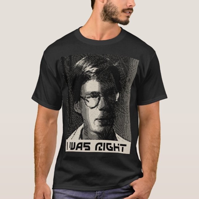 Camiseta Bob Lazar tenía razón (Anverso)