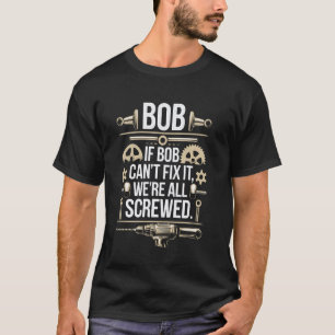 Camiseta Bob Manitas Mecánico Divertido Constructor Herrami