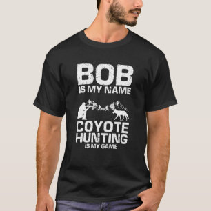 Camiseta Bob masculino cita para cacería de vida silvestre