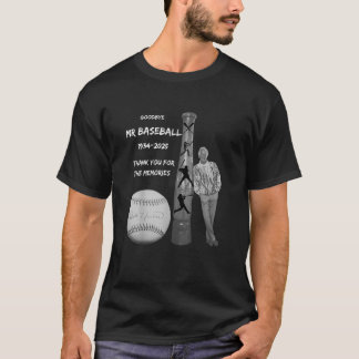 Camiseta Bob Uecker - Sr. Béisbol Leyenda Primera Fila