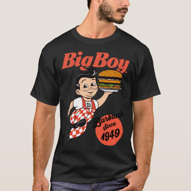 Camiseta Bob&x27;s Big Boy Burger Burbank desde la crisis d (Anverso)