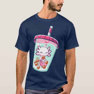 Camiseta Boba Axolotl Shirt Cute Axolotl Kawaii Axolotl Bub