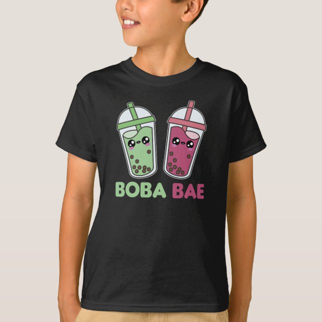 Camiseta Boba Bae - Bubble Tea Kawaii Boba Tea Love (Anverso)