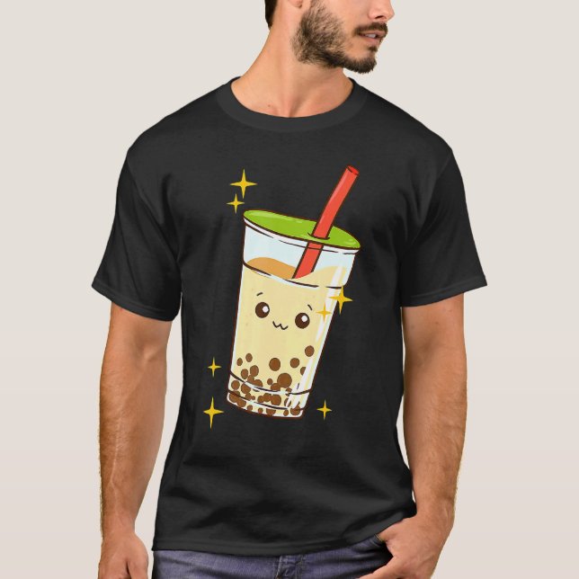 Camiseta Boba Baller Bubble Tea Pearl Milk Tea Boba Drink (Anverso)