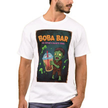 Camiseta Boba Bar – ¡La bebida favorita de los no 