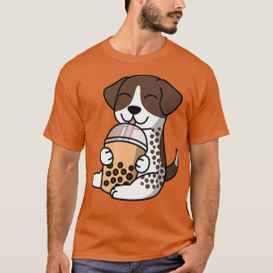 Camiseta Boba Bubble Milk Tea German Shorthanier Do