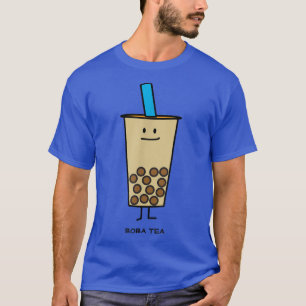 Camiseta Boba Bubble Pearl Milk Tea Tapioca balls with stra