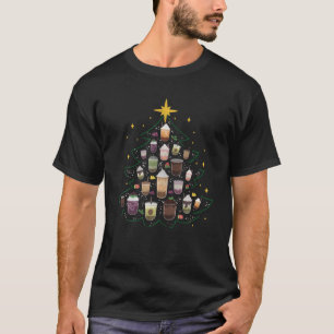 Camiseta Boba Bubble Tea Christmas Tree