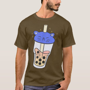 Camiseta Boba Bubble Tea perl Milk Trenk Bebe Bear Cup Co