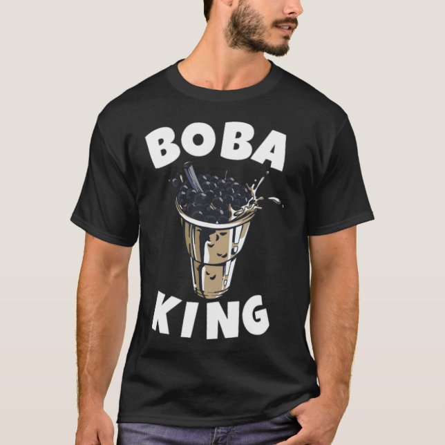 Camiseta Boba Bubble Tea Sweet Drink marca graciosa (Anverso)