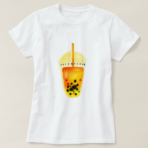 Camiseta Boba Bubble tea tea art ilustracion