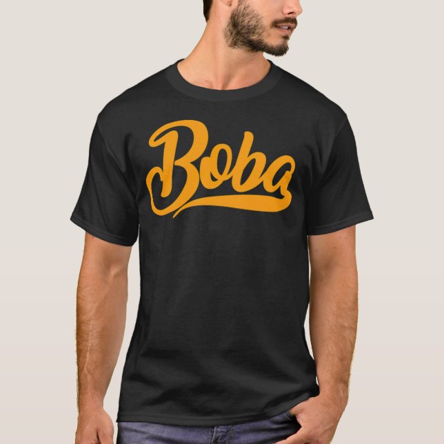 Camiseta Boba cartoon humor  (Anverso)