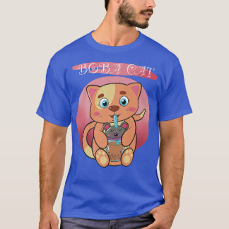 Camiseta Boba Cat Premium