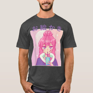 Camiseta Boba Chica té de burbuja sólo un Chica que ama a A