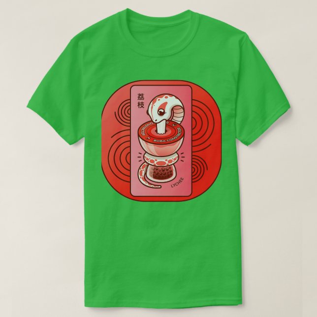 Camiseta Boba Constrictor Lychee (Diseño del anverso)