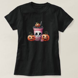 Camiseta Boba de Halloween de Gótico Pastel y Tee de calaba