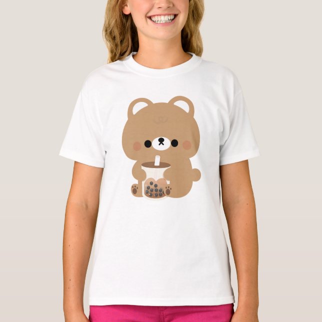 Camiseta Boba de oso marrón (Anverso)