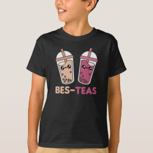 Camiseta Boba Fiesta del mejor amigo del té de burbuja Boba