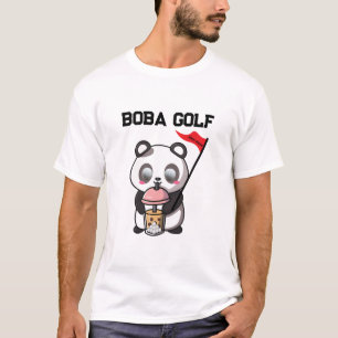 Camiseta Boba Golf   Té con Leche   Golf con Burbujas   Gol