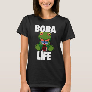 Camiseta Boba Life Frog Women Ama Boba Tea