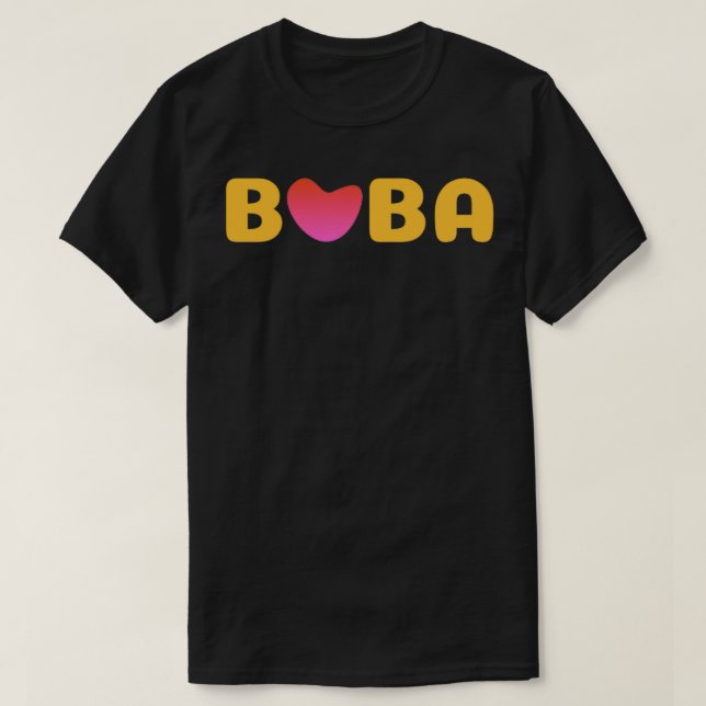 Camiseta Boba Love (Diseño del anverso)
