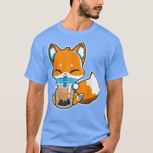 Camiseta Boba Para Beber Kawaii Japonés Para Boba Tea Bubbl