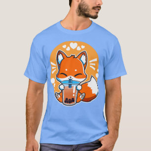 Camiseta Boba Para Beber Kawaii Japonés Para Leche De Burbu