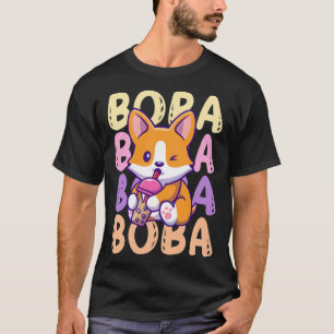 Camiseta Boba Para Bubble Tea Tapioca Pearls Milk Tea tv se