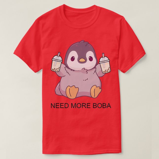 Camiseta Boba Pengu (Diseño del anverso)