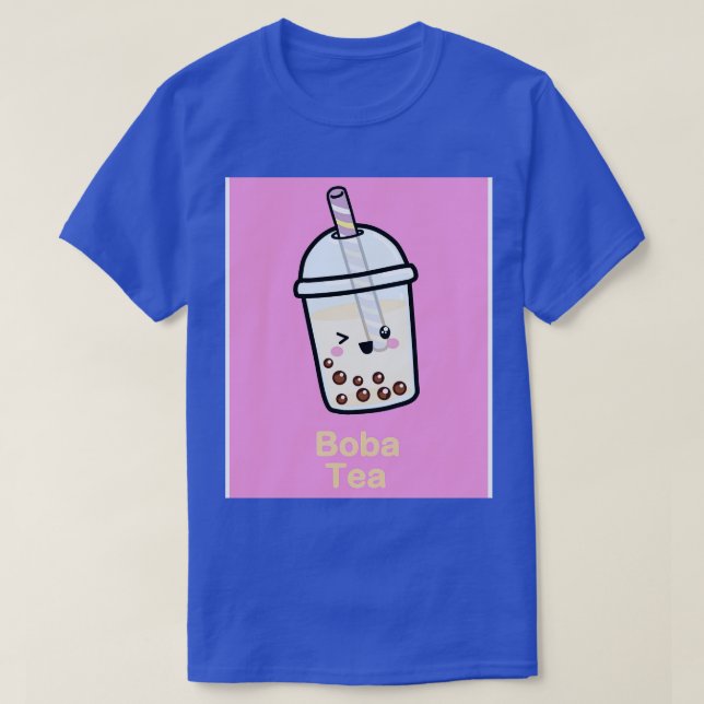 Camiseta Boba Tea 1 (Diseño del anverso)