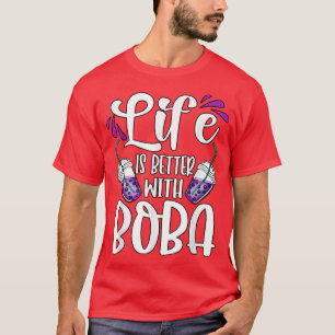 Camiseta Boba Tea Bubble Tea 134