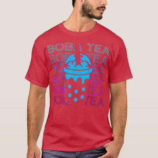 Camiseta Boba Tea Bubble Tea Milk Tea Retro Regalo