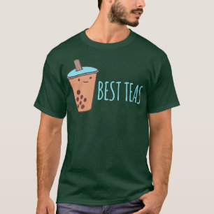 Camiseta Boba Tea Bubble Tea Partnership Best Teas Premium
