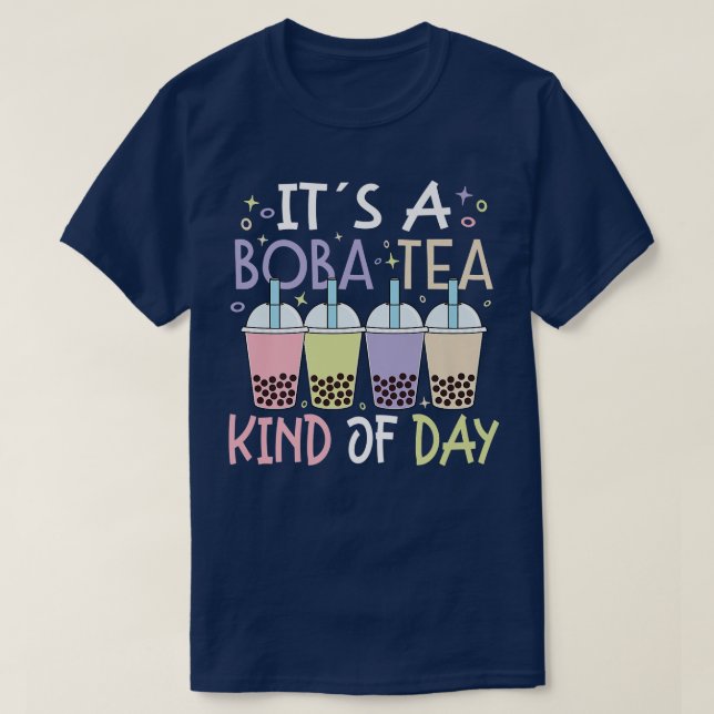 Camiseta Boba Tea Bubble Tea Tea Tea Tea Bubble Premium (Diseño del anverso)