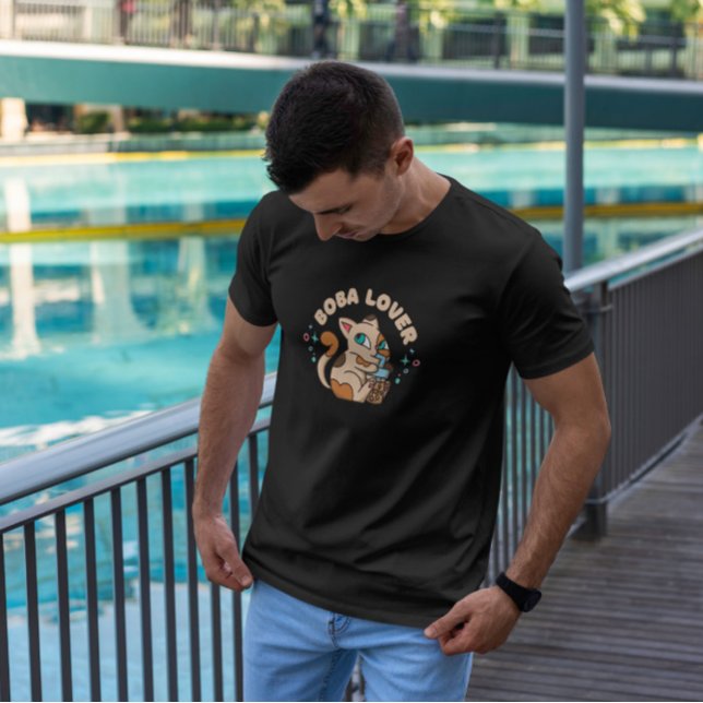 Camiseta Boba Tea Cat Personalizado (Subido por el creador)