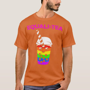 Camiseta Boba Tea Equalitea Cute Kawaii Bubble Tea