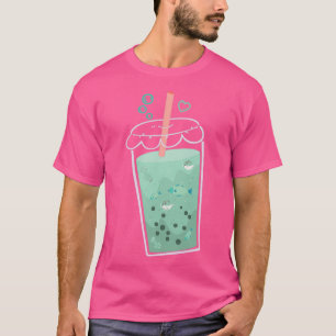 Camiseta Boba Tea Fish Trouts and Puffers