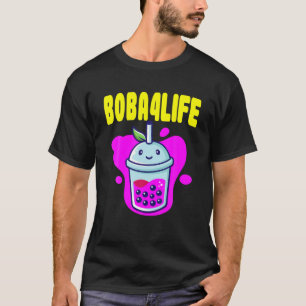 Camiseta Boba Tea Health Cute Kawaii Bubble Tea