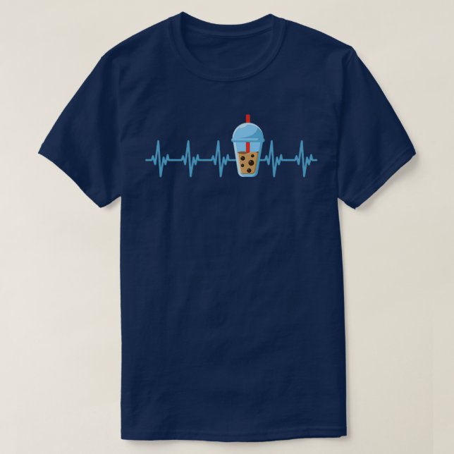 Camiseta Boba Tea Heartbeat 1 (Diseño del anverso)