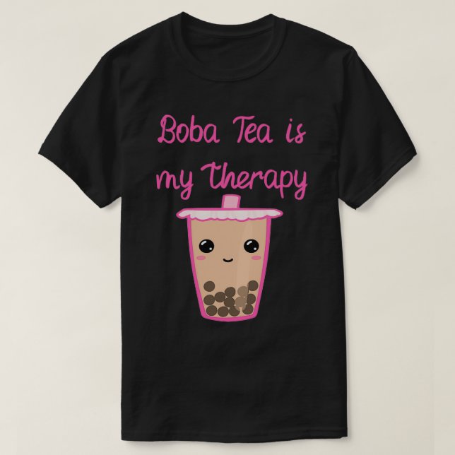 Camiseta Boba Tea Lover (Diseño del anverso)