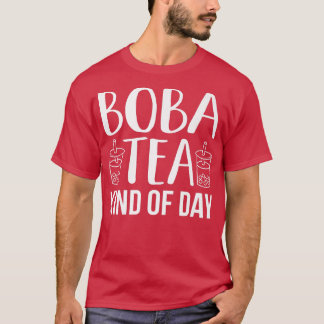 Camiseta Boba Tea Tipo De Burbuja Kawaii Tea Ramen Graph